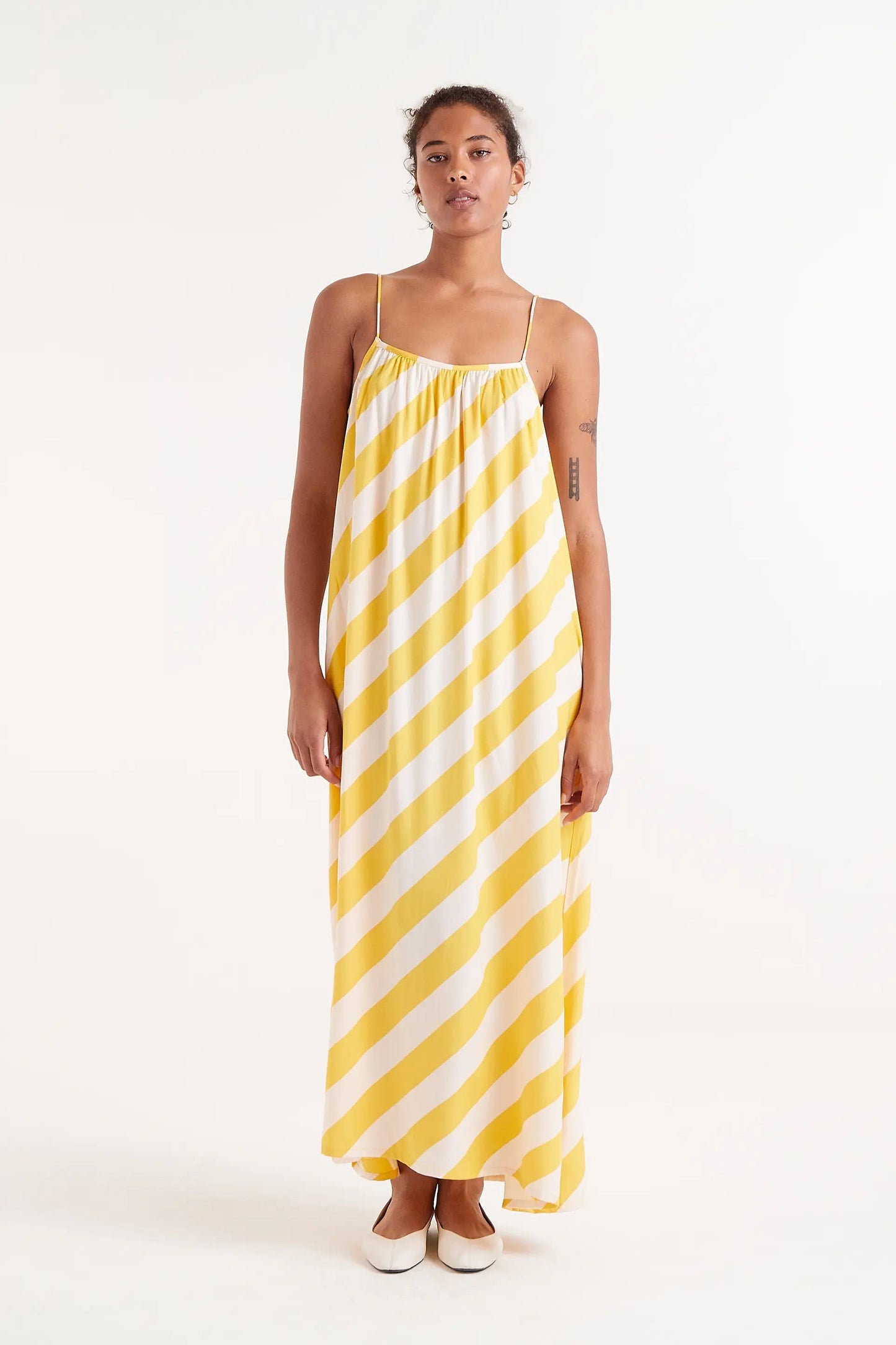Yellow Stripes Dress