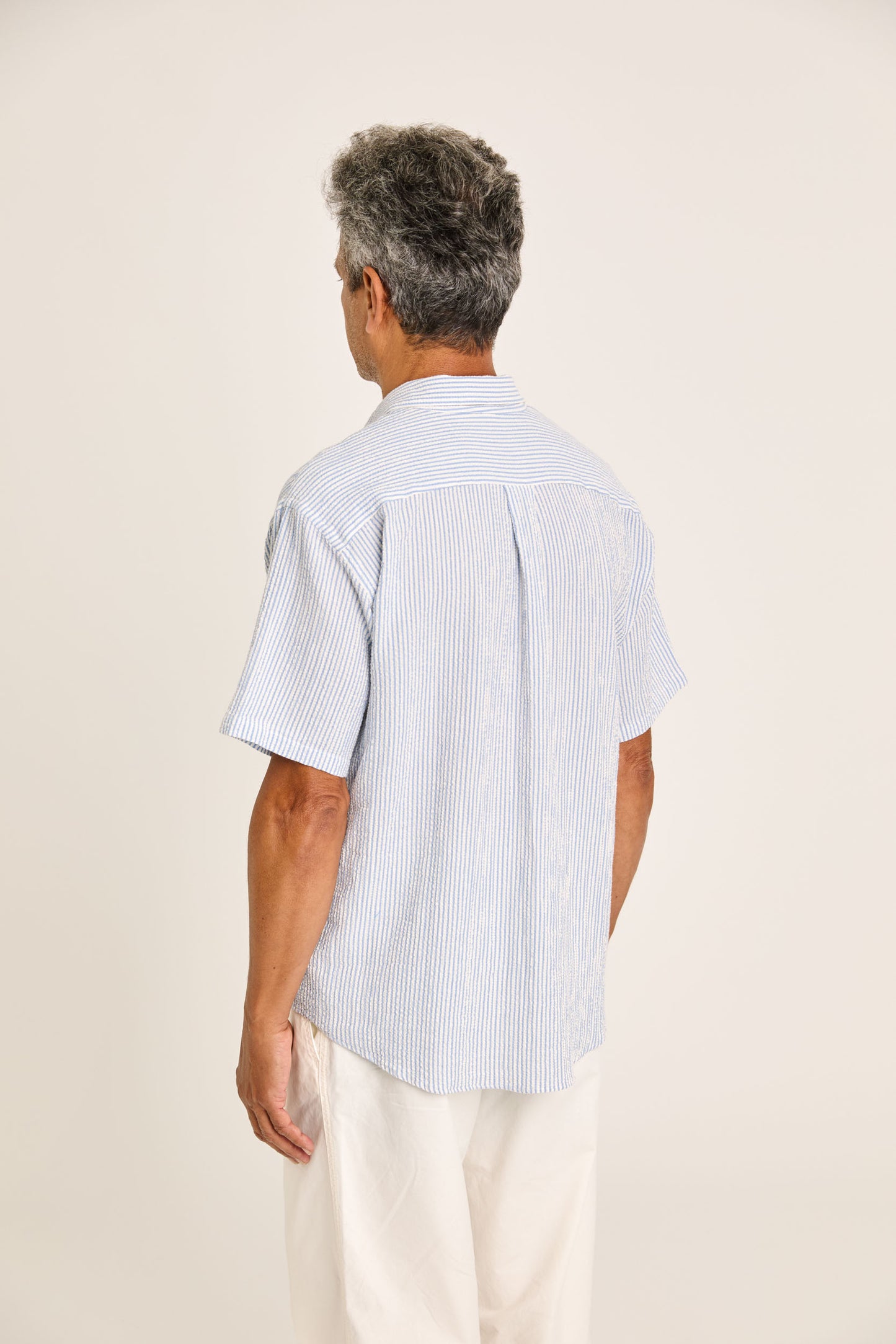 Roque Azure Stripes Shirt