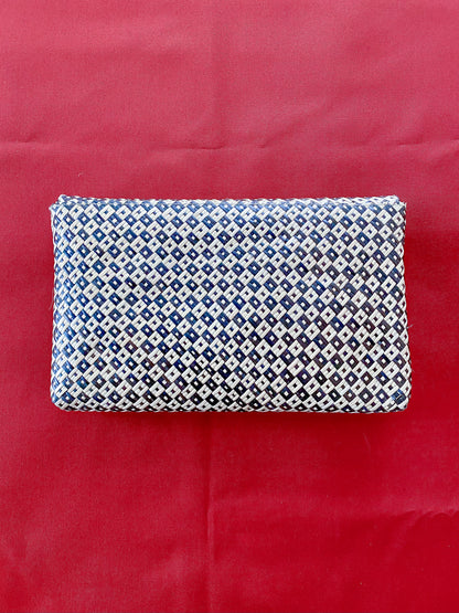 Chess Rattan Clutch