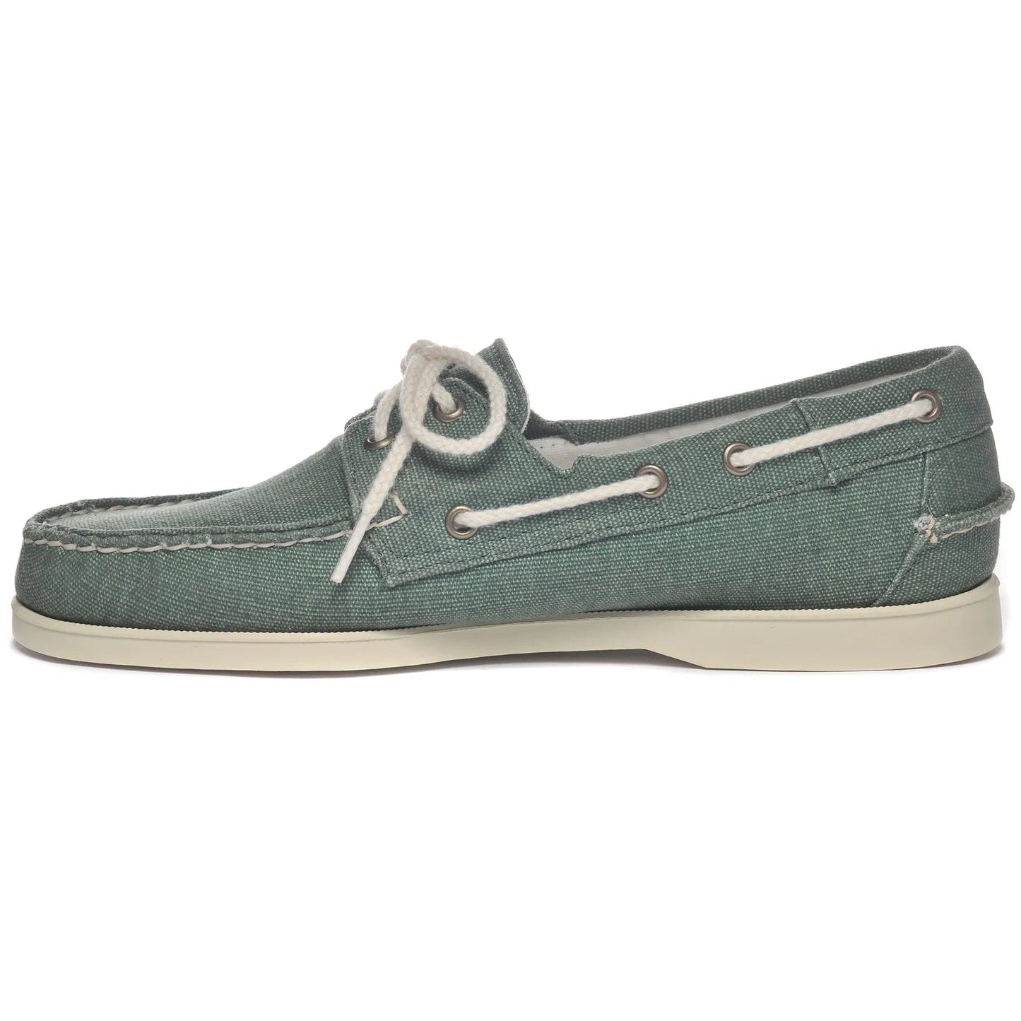 Dockside Portland Washed Canvas Green Military