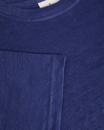 Botelho Linen Navy T-Shirt