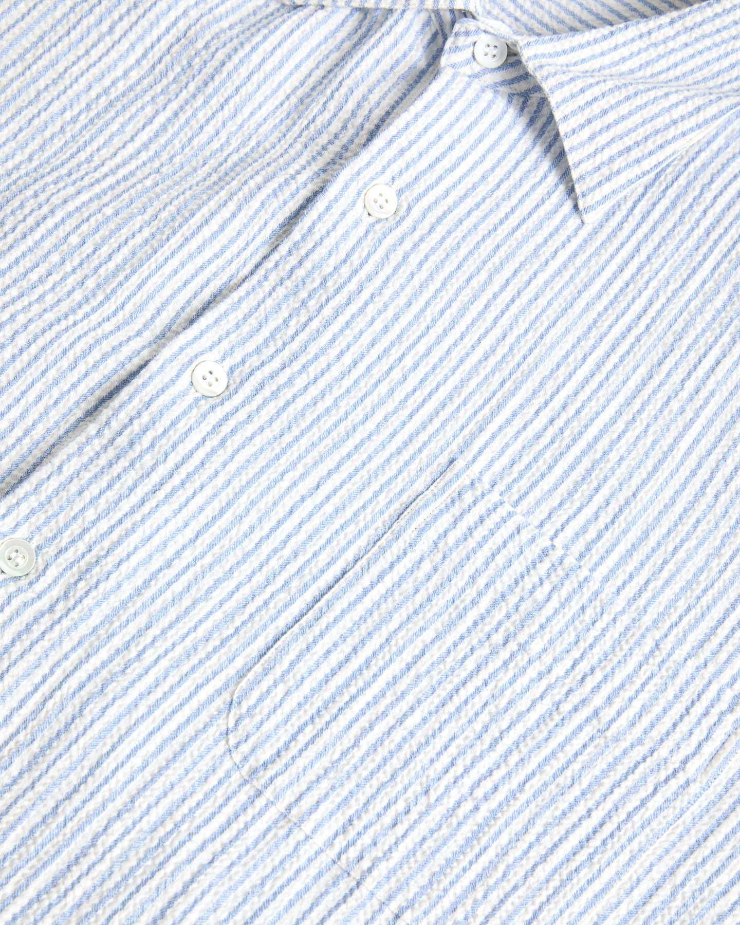 Roque Azure Stripes  Shirt