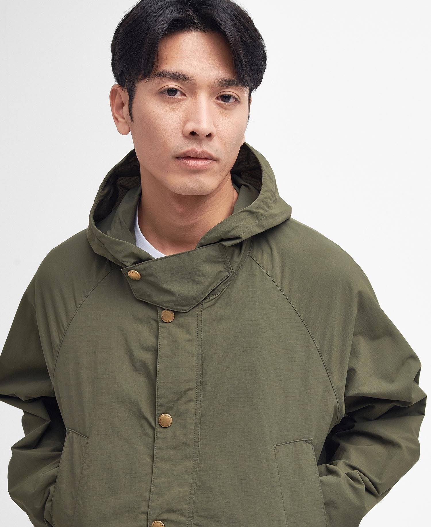 Oversized Bedale Showerproof Jacket