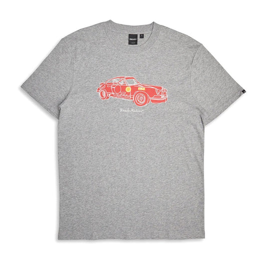 Rally Tee Grey Marle