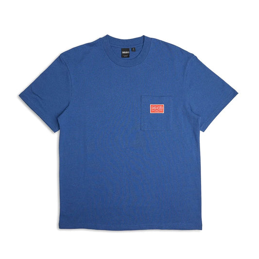 Venture Pocket Tee Dusty Blue